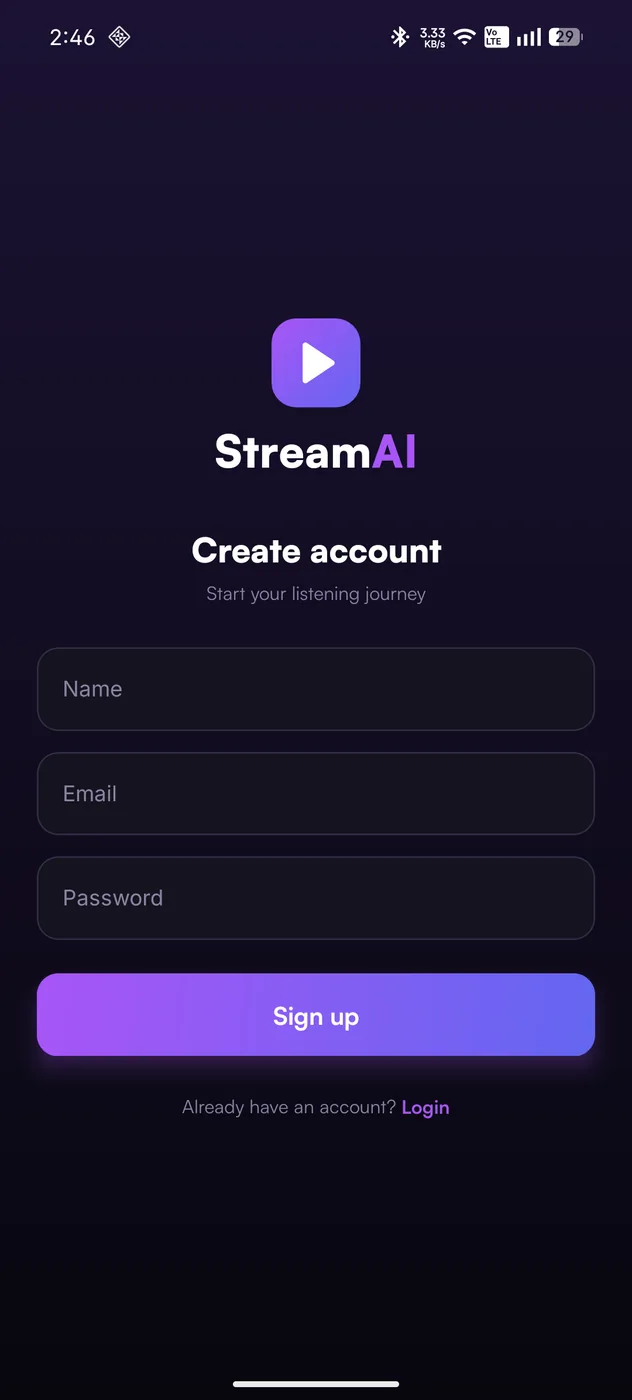 Stream AI screen 3